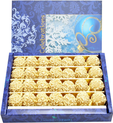 

Ghasitaram Gifts Sugar Free Kaju Laddoo(800 g, Box)
