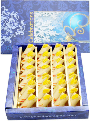 

Ghasitaram Gifts Sugar Free Pure Kaju Roll(800 g, Box)