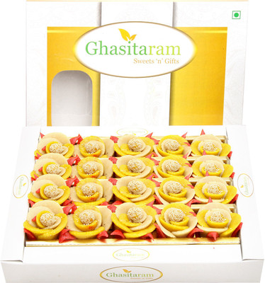 

Ghasitaram Gifts Sugarfree Cashew Flowers(400 g, Box)
