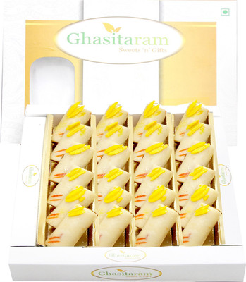 

Ghasitaram Gifts Sugar Free Pure Kaju Roll(400 g, Box)