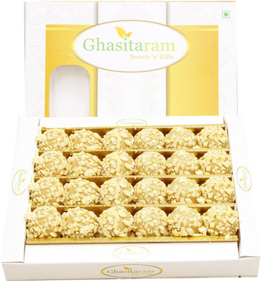 

Ghasitaram Gifts Sugar Free Kaju Laddoo(400 g, Box)