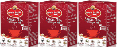 

Waghbakri Spiced Tea ( Pack of 3 ) Spices Masala Tea(250 g, Box)