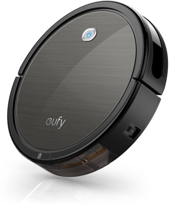 

EUFY Robovac 11+, High Suction, Self-Charging Robotic Vacuum Cleaner, Filter for Pet, Cleans Hard Floors to Medium-Pile Carpets Robotic Floor Cleaner(Black)