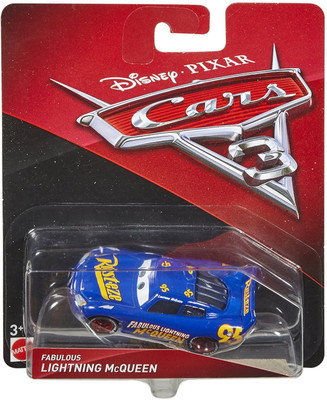 

Mattel Disney Pixar Cars 3 Fabulous Lightning Mcqueen 1:64 Scale Car(Blue)