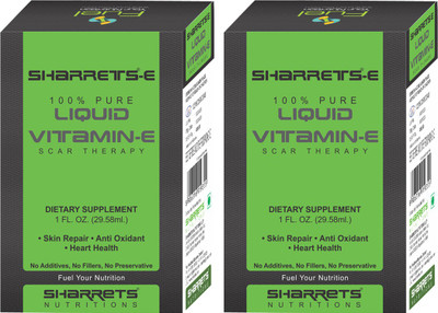 

SHARRETS NUTRITIONS Liquid Vitamin E : Sharrets-E - PACK OF 2(30 ml)