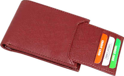 

ibex Boys Brown Artificial Leather Wallet(5 Card Slots)