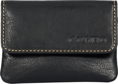 

Calfnero Men Black Genuine Leather Card Holder(1 Card Slot)
