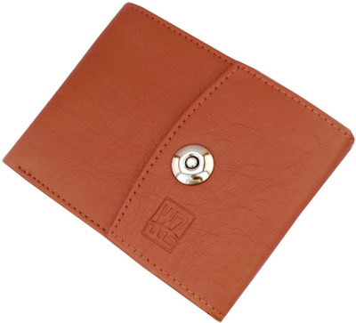 

Wenzest Men Tan Artificial Leather Wallet(6 Card Slots)