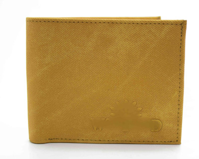 

NIetz Boys Brown Denim Wallet(4 Card Slots), Orange