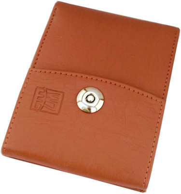 

Wenzest Men Tan Artificial Leather Wallet(6 Card Slots)