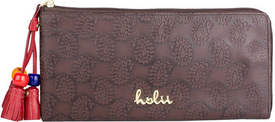 

Holii Women Casual Brown Genuine Leather Wallet(2 Card Slots)