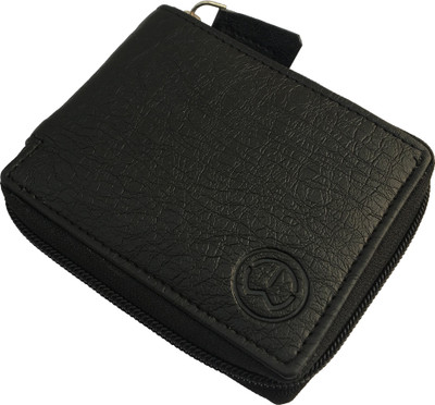 

IzcorpIndia Men Black Artificial Leather Wallet(3 Card Slots)