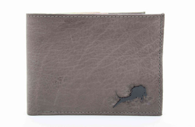 NIetz Men Brown Genuine Leather Wallet(3 Card Slots)
