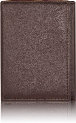 

Huntsman Men Brown Genuine Leather Wallet(5 Card Slots)