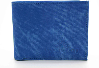 

NIetz Men Blue Fabric Wallet(4 Card Slots)