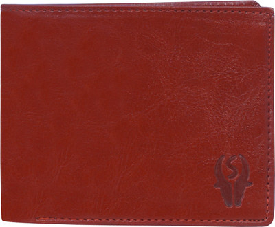 

SAMTROH Boys Red Genuine Leather Wallet(5 Card Slots)
