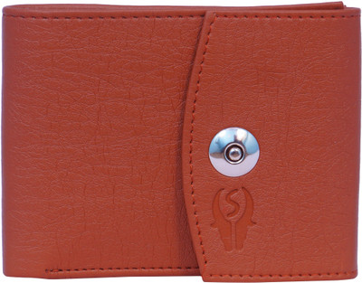 

SAMTROH Men Tan Artificial Leather Wallet(6 Card Slots)