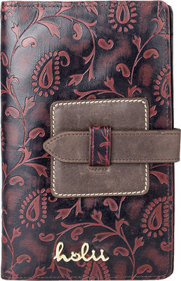 

Holii Women Casual Multicolor Genuine Leather Wallet(8 Card Slots), Brown