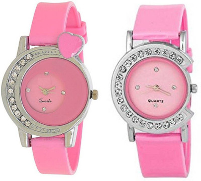 

KNACK KNK-789C11K Moon and Heart desing Case watch for Girls Watch - For Girls