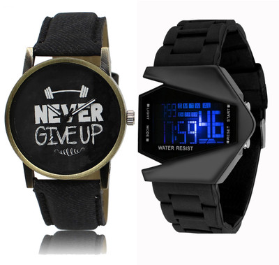 

CM Kids Watch Combo With New Designed LR 027_Roket Watch - For Boys