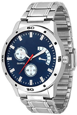 

KNACK K-147 White Chronograph pattern atractive watch for Men stainless steel strap Watch - For Men