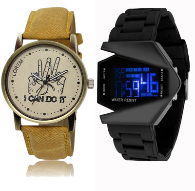 

CM Kids Watch Combo With New Designed LR 030_Roket Watch - For Boys