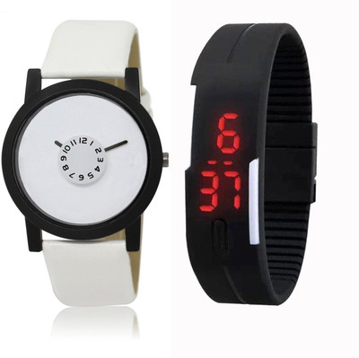 

CM Kids Watch Combo With New Designed LR 026_Black LED Watch - For Boys