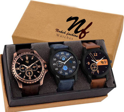 

Naksh Fashion Nak-M-101-102-107 Watch - For Men