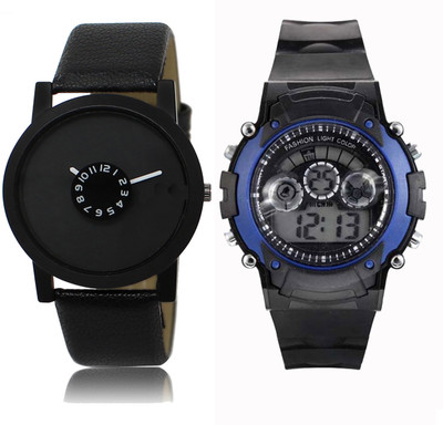 

CM Kids Watch Combo With New Designed LR 025_Blue Sport Watch - For Boys