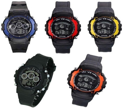 

SS Traders Kids Watch - Seven Lights with Seven Colours -Good gifting Item Watch - For Boys & Girls