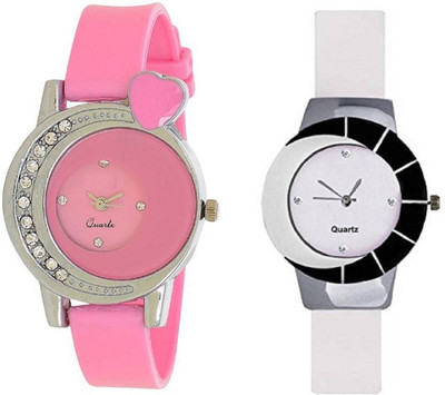 

SPINOZA K574N57K Latest Heart and Butterfly on case desing watch for girls Watch - For Girls