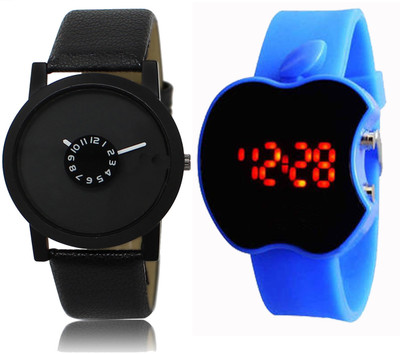 

CM Kids Watch Combo With New Designed LR 025_Blue Apple Watch - For Boys