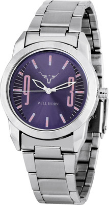 

WILL HORN WH-6000 Purple Ladies Wrist Watch Watch - For Women
