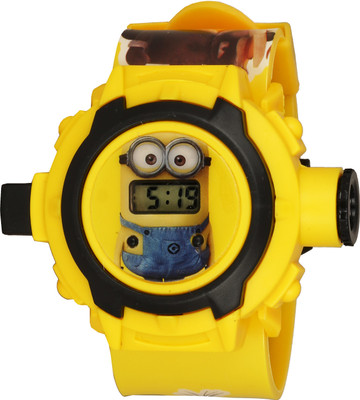 

DIRAY DRPR-07MINION Projector Cartoon Display Watch - For Boys & Girls