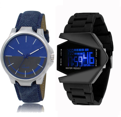 

CM Kids Watch Combo With New Designed LR 024_Roket Watch - For Boys