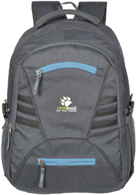 

LEON BAGS BAG YOUR DREAMS HOUR DG 30 L Backpack(Grey), Dark grey