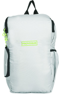 

Provogue HI-STORAGE DUFFEL 28 L Backpack(Grey, Green), Grey silver