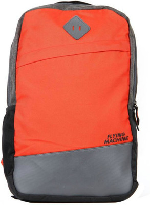 

Flying Machine FMSB0040 18 L Backpack(Orange), Red