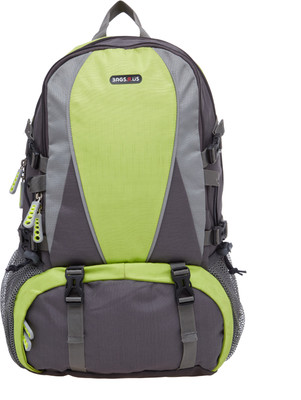 

Bags R Us Y - Style 23 L Backpack(Green, Grey), Lime