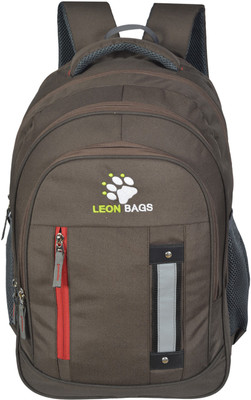 

LEON BAGS BAG YOUR DREAMS HIDE 30 L Backpack(Brown)