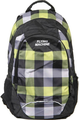 

Flying Machine FMSB0042 18 L Backpack(Multicolor), Black