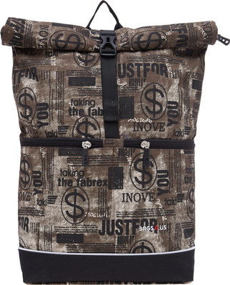 

Bags R Us ROLLTOP 20 L Backpack(Black)
