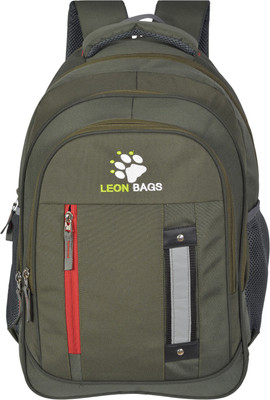 

LEON BAGS BAG YOUR DREAMS HIDE 30 L Backpack(Green), M green