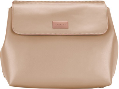 

Caprese Trinity 4 L Backpack(Beige), Soft pink