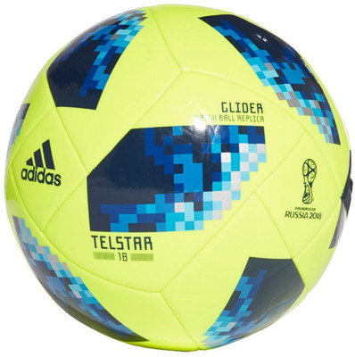 

ADIDAS World Cup Glide Football - Size: (Pack of 1, Multicolor, Syello;solblu;broyal