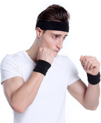 

QUINERGYS Solid Wristband(Pack of 2, Metallic grey