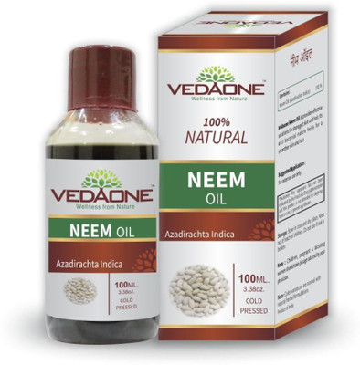 

VEDAONE 100% Natural Cold Pressed Neem Oil(100 ml)
