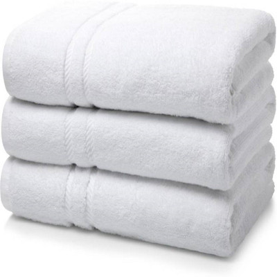 D R Retail Terry Cotton 400 GSM Bath Towel(Pack of 3)