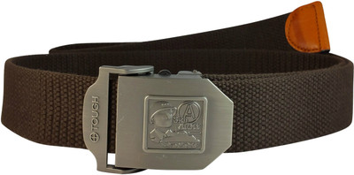 

Ammvi Creations Men Casual Brown Canvas Belt