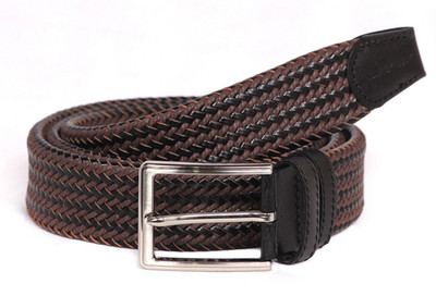 

BlackBuck Men Casual Brown Canvas Belt